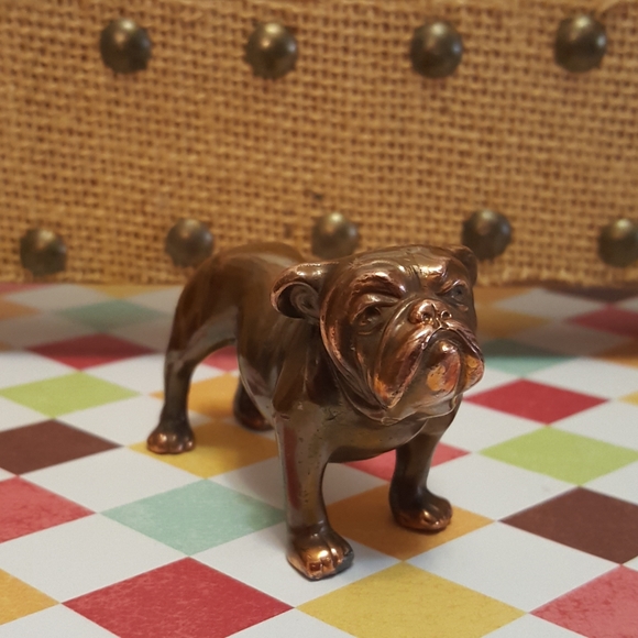Vintage Accents Vintage Bronze Bulldog Figurine Poshmark